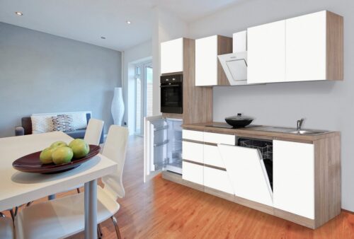 RESPEKTA Küchenzeile »Boston«, mit E-Geräten, Breite 280 cm