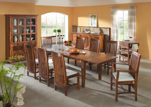 Massivmoebel24 Esstisch »OXFORD« (180x90x76 Akazie)