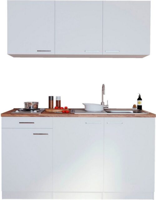 RESPEKTA Küchenzeile »Luis«, wahlweise mit Mikrowelle, Breite 150 cm