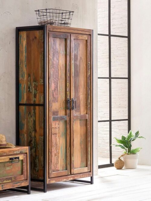 SIT Garderobenschrank »Bali« Angefertigt aus Holz von Fischerbooten