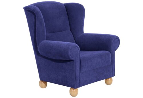 Max Winzer® Sessel »Monarch«, Ohrenbackensessel Velours