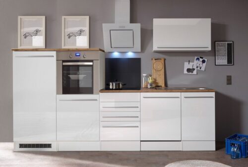 RESPEKTA Küchenzeile »Palma«, mit E-Geräten, Gesamtbreite 290 cm