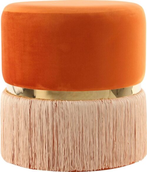 Kayoom Sitzhocker »Rebecca 825« (1 St), mit attraktiven Fransen