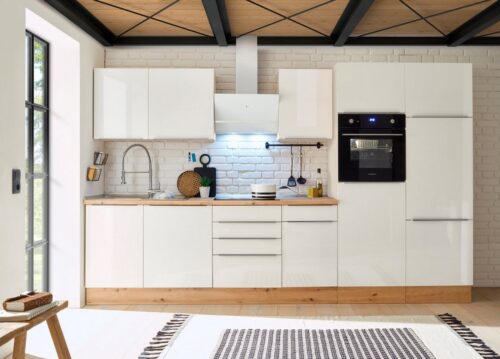 RESPEKTA Küchenzeile »Safado«, hochwertige Ausstattung wie Soft Close Funktion, schnelle Lieferzeit, Breite 340 cm