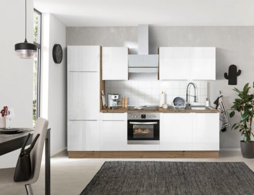 RESPEKTA Küchenzeile »Safado«, hochwertige Ausstattung wie Soft Close Funktion, schnelle Lieferzeit, Breite 280 cm