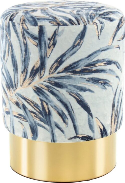 Kayoom Sitzhocker »Gipsy 225« (1 St), Runder Sitzpouf mit Metallelement