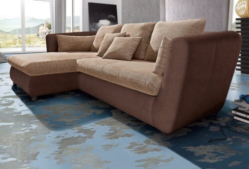 Trendfabrik Ecksofa, wahlweise mit Bettfunktion