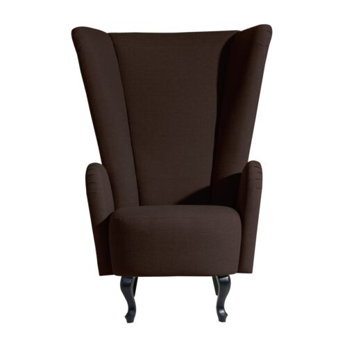 Max Winzer® Ohrensessel »Anastasia«, mit geschwungenen Holzfüßen, Hochlehner