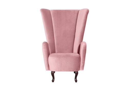 Max Winzer® Ohrensessel »Anastasia«, mit geschwungenen Holzfüßen, Hochlehner