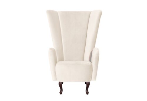 Max Winzer® Ohrensessel »Anastasia«, mit geschwungenen Holzfüßen, Hochlehner