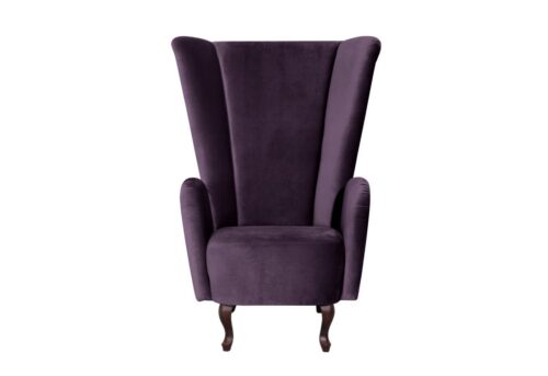 Max Winzer® Ohrensessel »Anastasia«, mit geschwungenen Holzfüßen, Hochlehner