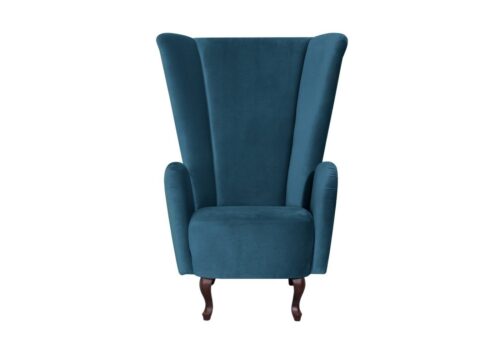 Max Winzer® Ohrensessel »Anastasia«, mit geschwungenen Holzfüßen, Hochlehner