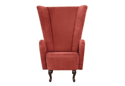 Max Winzer® Ohrensessel »Anastasia«, mit geschwungenen Holzfüßen, Hochlehner