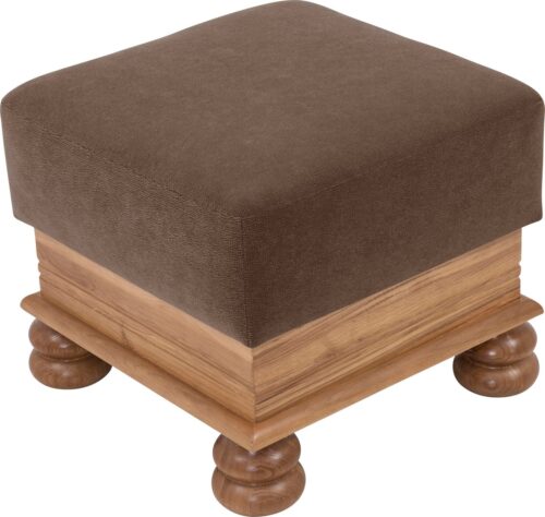 Max Winzer® Hocker »Texas«, mit dekorativem Holzgestell