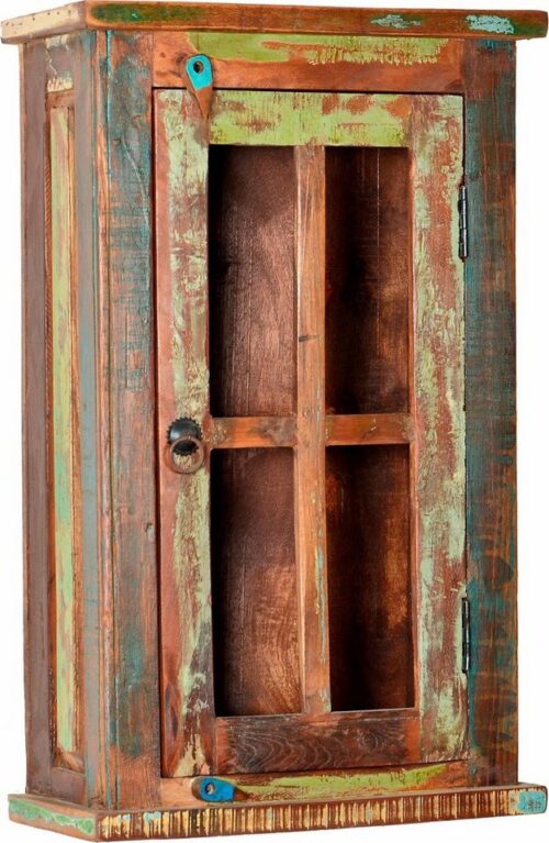SIT Hängeschrank »Riverboat« aus recyceltem Altholz, Shabby Chic, Vintage