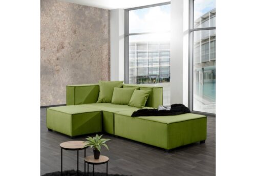 Max Winzer® Wohnlandschaft »MOVE«, Set, Sofa-Set 08 aus 5 Sitz-Elementen, inklusive 3 Zierkissen, individuell kombinierbar