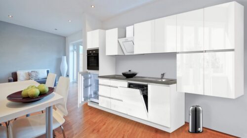 RESPEKTA Küchenzeile »Boston«, mit E-Geräten, Breite 380 cm