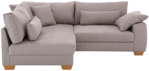 Home affaire Ecksofa »Kerstin Luxus«, mit besonders hochwertiger Polsterung für bis zu 140 kg pro Sitzfläche, auch in Aqua clean-Bezug für leichte Reinigung mit Wassser