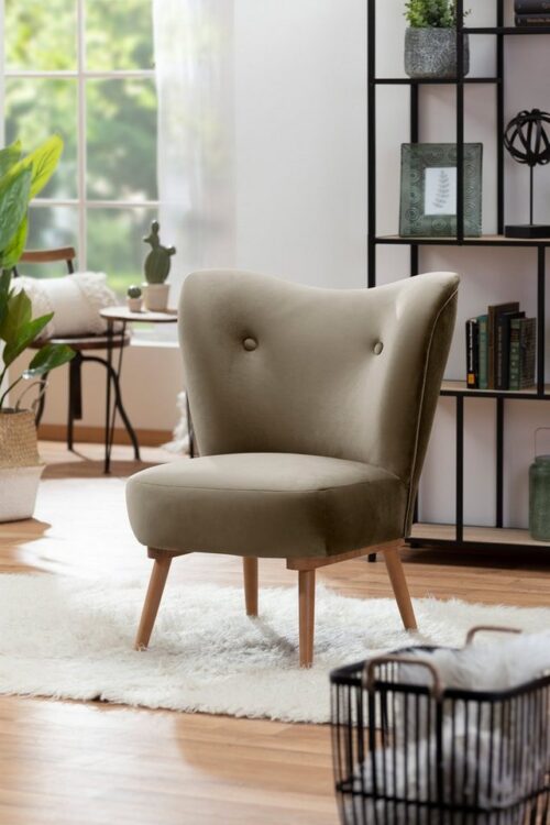 Max Winzer® Sessel »Jack«, Sessel Samt