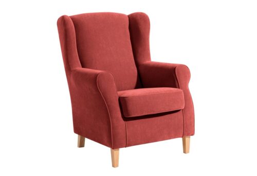 Max Winzer® Sessel »Lorris«, Ohrenbackensessel Velours