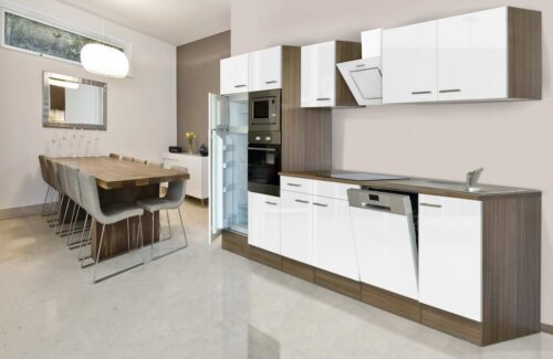 RESPEKTA Küchenzeile »York«, mit E-Geräten, Breite 340 cm