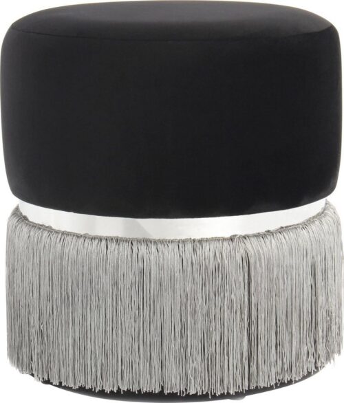Kayoom Sitzhocker »Rebecca 825« (1 St), mit attraktiven Fransen