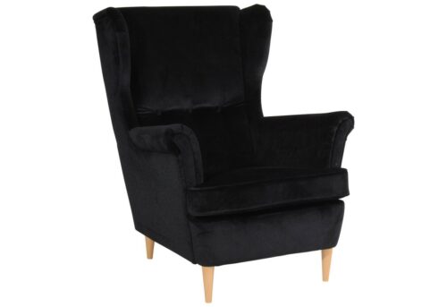 Max Winzer® Sessel »Clint«, Ohrenbackensessel Samt