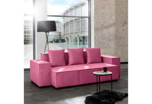 Max Winzer® Wohnlandschaft »MOVE«, Set, Sofa-Set 02 aus 8 Sitz-Elementen, inklusive 3 Zierkissen, individuell kombinierbar