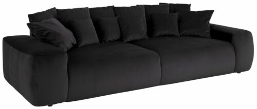 Home affaire Big-Sofa »Sundance«, mit vielen Kissen, Breite ca. 306 cm, Boxspring-Federung