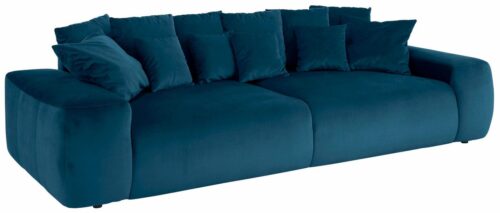 Home affaire Big-Sofa »Sundance«, mit vielen Kissen, Breite ca. 306 cm, Boxspring-Federung