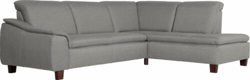 Max Winzer® Ecksofa »Alessio«, mit abgerundeter Rückenlehne, Ottomane wahlweise links oder rechts