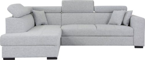 Home affaire Ecksofa »Tulio«, wahlweise mit Bettfunktion und Bettkasten, incl. 3 Zierkissen