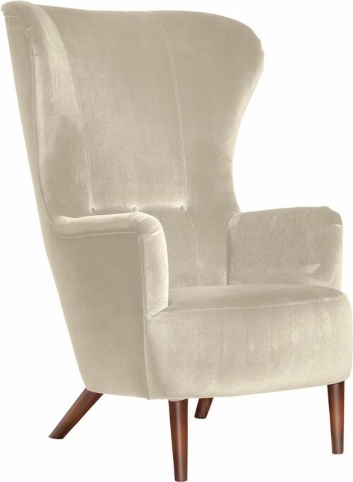 Max Winzer® Sessel »Liana«, im Retrostil, mit Knopfheftung, Hochlehner