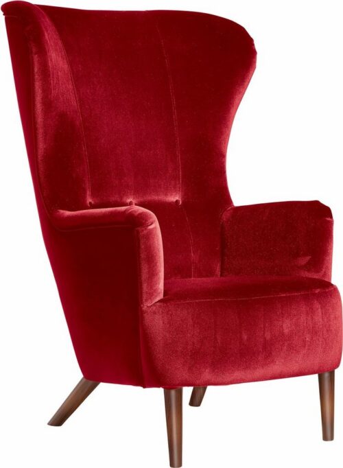 Max Winzer® Sessel »Liana«, im Retrostil, mit Knopfheftung, Hochlehner