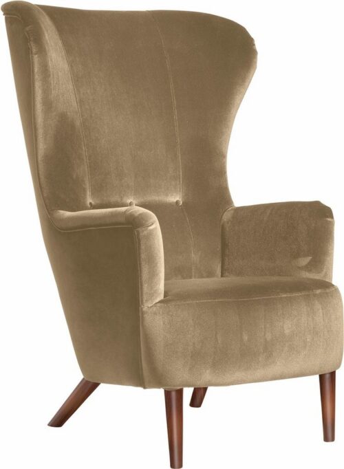 Max Winzer® Sessel »Liana«, im Retrostil, mit Knopfheftung, Hochlehner
