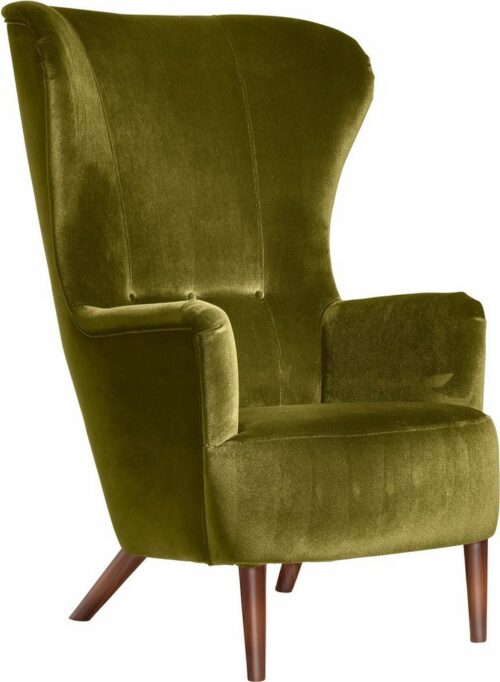 Max Winzer® Sessel »Liana«, im Retrostil, mit Knopfheftung, Hochlehner