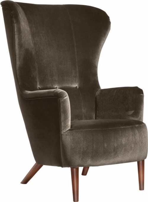 Max Winzer® Sessel »Liana«, im Retrostil, mit Knopfheftung, Hochlehner