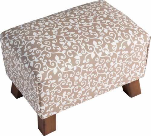 Max Winzer® Fußhocker »Footstool«, Minihocker Breite 40 cm, mit Ornamenten