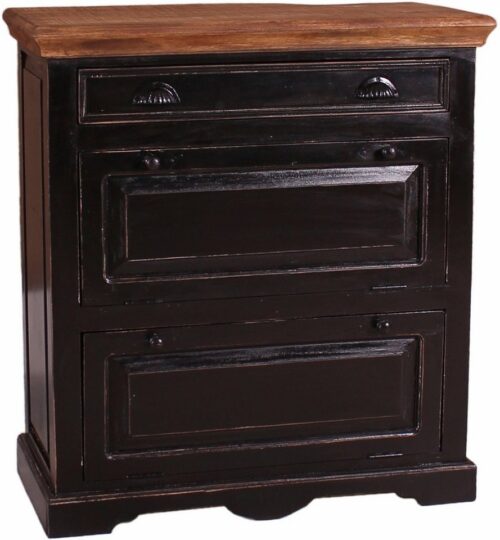 SIT Schuhschrank »Corsica« zwei Klappen und einer Schublade, Shabby Chic, Vintage