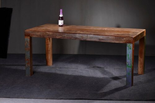 SIT Esstisch »Jupiter«, aus recyceltem Altholz, Shabby Chic, Vintage