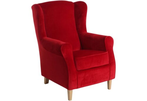 Max Winzer® Sessel »Lorris«, Ohrenbackensessel Samt