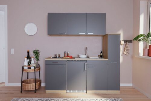 RESPEKTA Küchenzeile, mit E-Geräten, Breite 180 cm