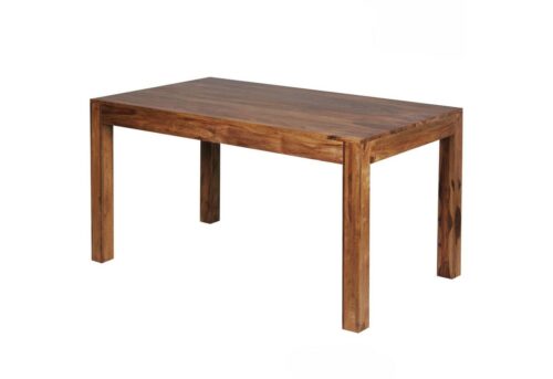 Wohnling Esstisch »WL1.320«, Design MUMBAI Holz Massiv 140 x 80 x 76 cm Moderner Esszimmertisch Sheesham für 6 - 8 Personen Massivholz