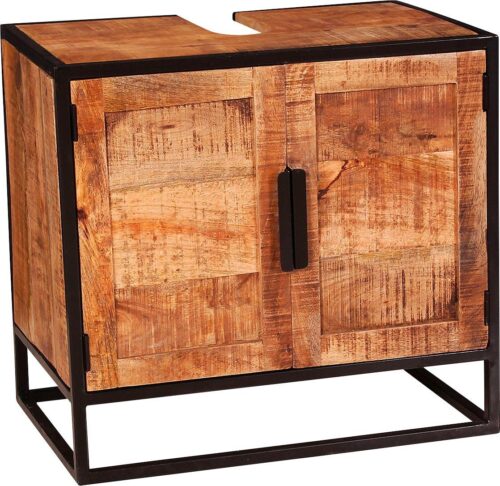 SIT Unterschrank Rahmen und Design-Gestell aus schwarzem Metall