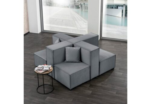 Max Winzer® Wohnlandschaft »MOVE«, Set, Sofa-Set 05 aus 8 Sitz-Elementen, inklusive 2 Zierkissen, individuell kombinierbar