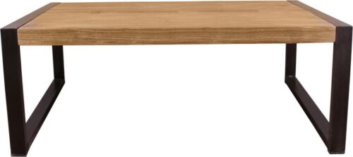 SIT Couchtisch »Live Edge«, aus massiver Akazie, mit Metallgestell