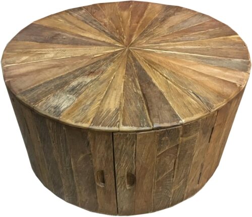 SIT Couchtisch »Romanteaka«, recyceltes Teakholz, Shabby Chic, Vintage