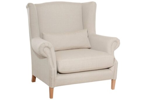 Max Winzer® Sessel »Harvey«, Big-Sessel Leinenoptik