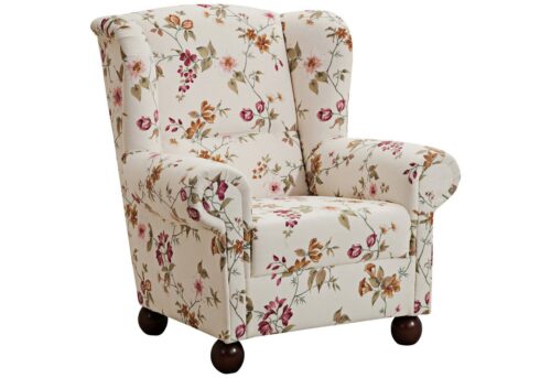 Max Winzer® Sessel »Monarch«, Ohrenbackensessel geblümt