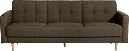 Max Winzer® 3-Sitzer »Jesper«, Schlafsofa mit Knopfheftung im Rücken, inklusive Bettkasten